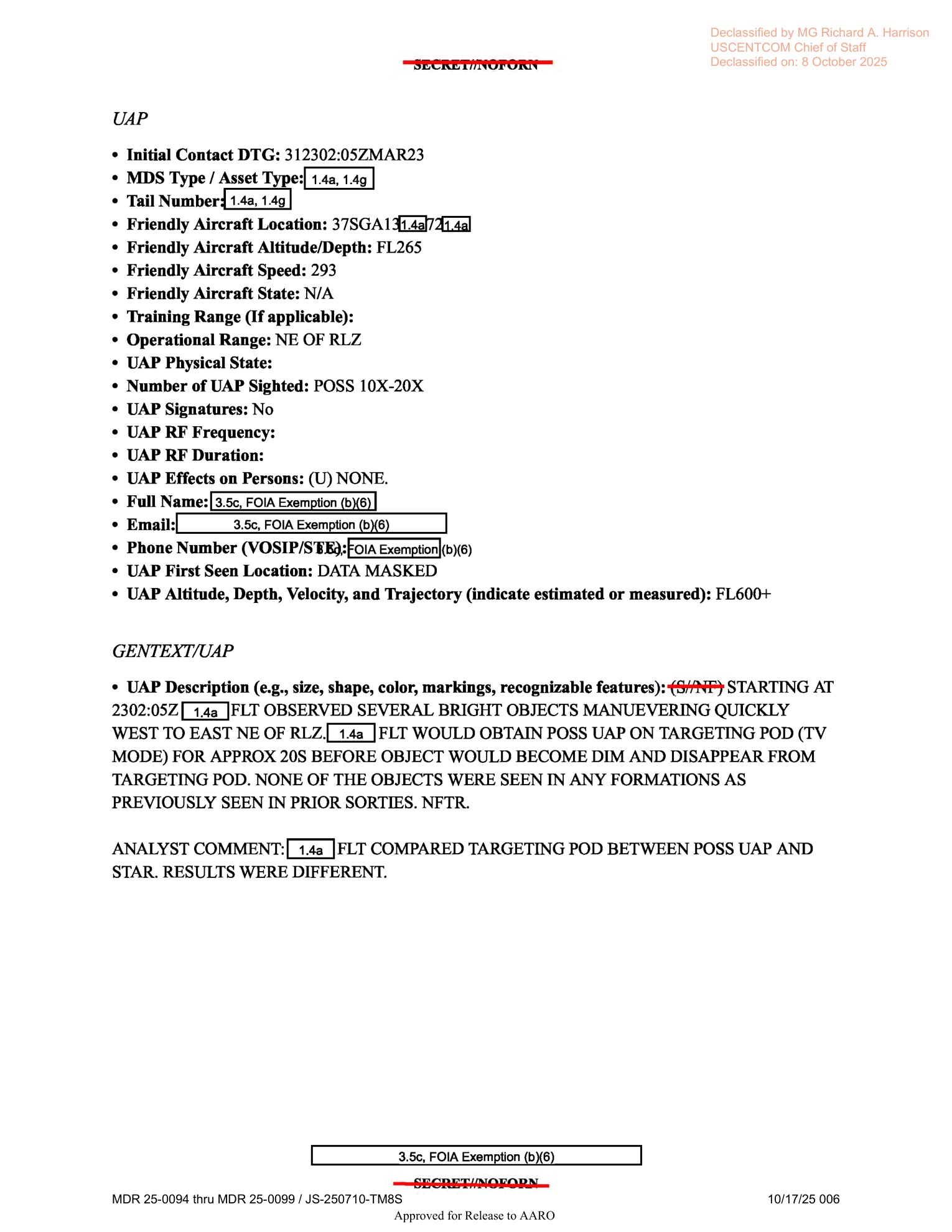 Southern US mission report page 6